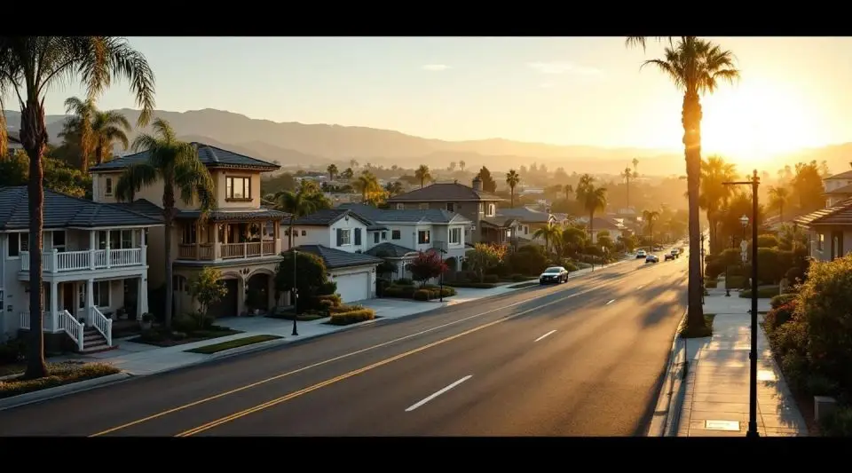 A professional restoration vehicle parked on a quiet, hilly residential street in Laguna Niguel near the botanical preserve.